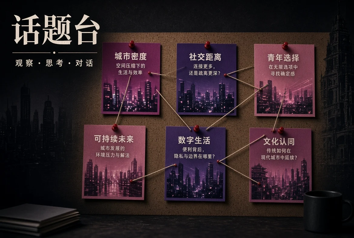 话题台内容配图